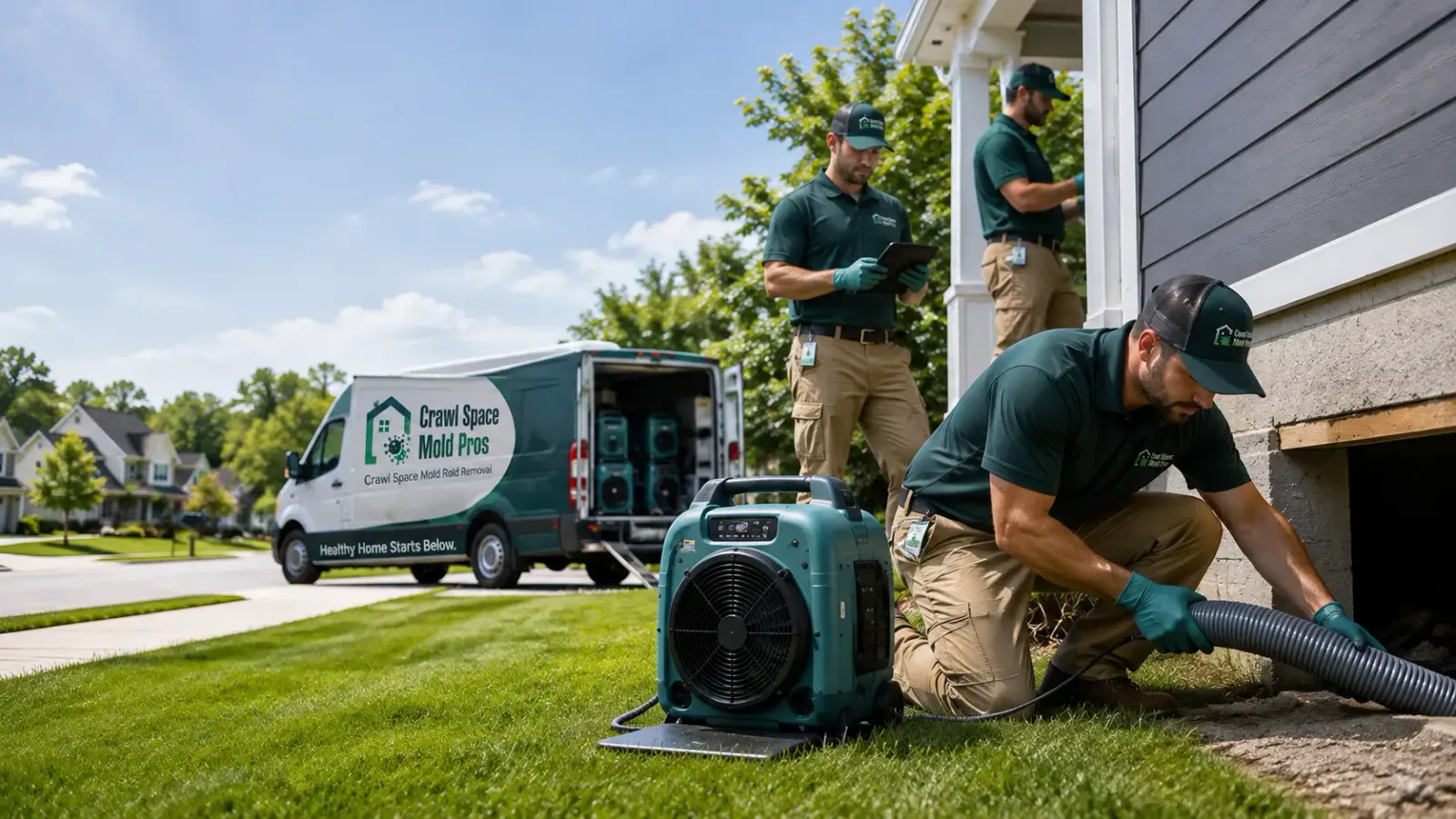 Crawl Space Mold Removal in Middleport, OH